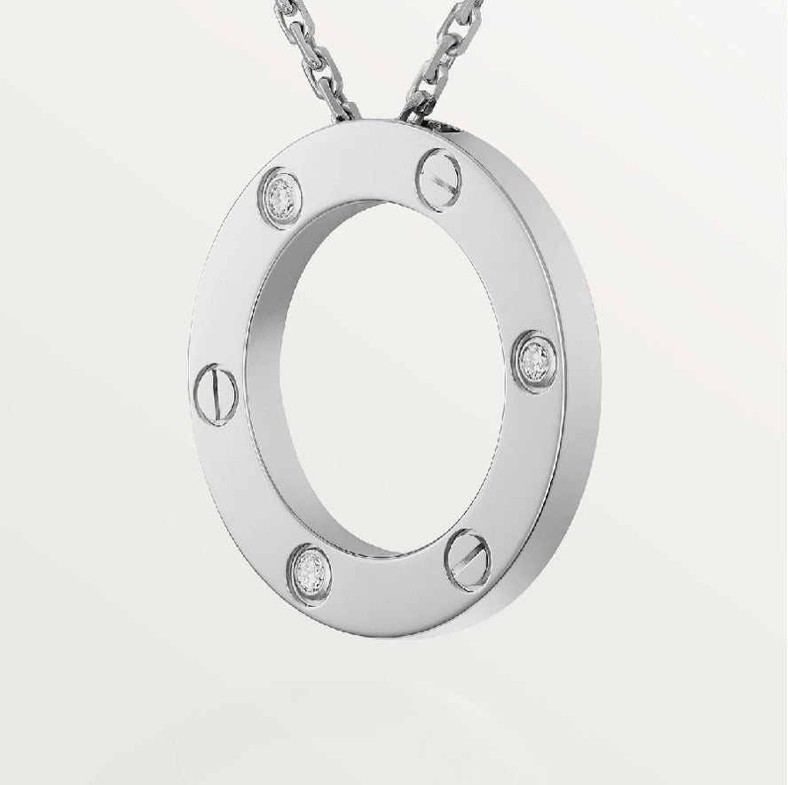 LOVE necklace - 3 stones