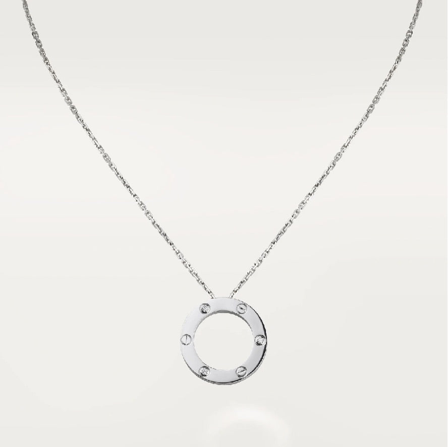 LOVE necklace - 3 stones