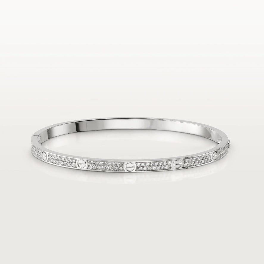 LOVE bracelet, Small Model - Paved