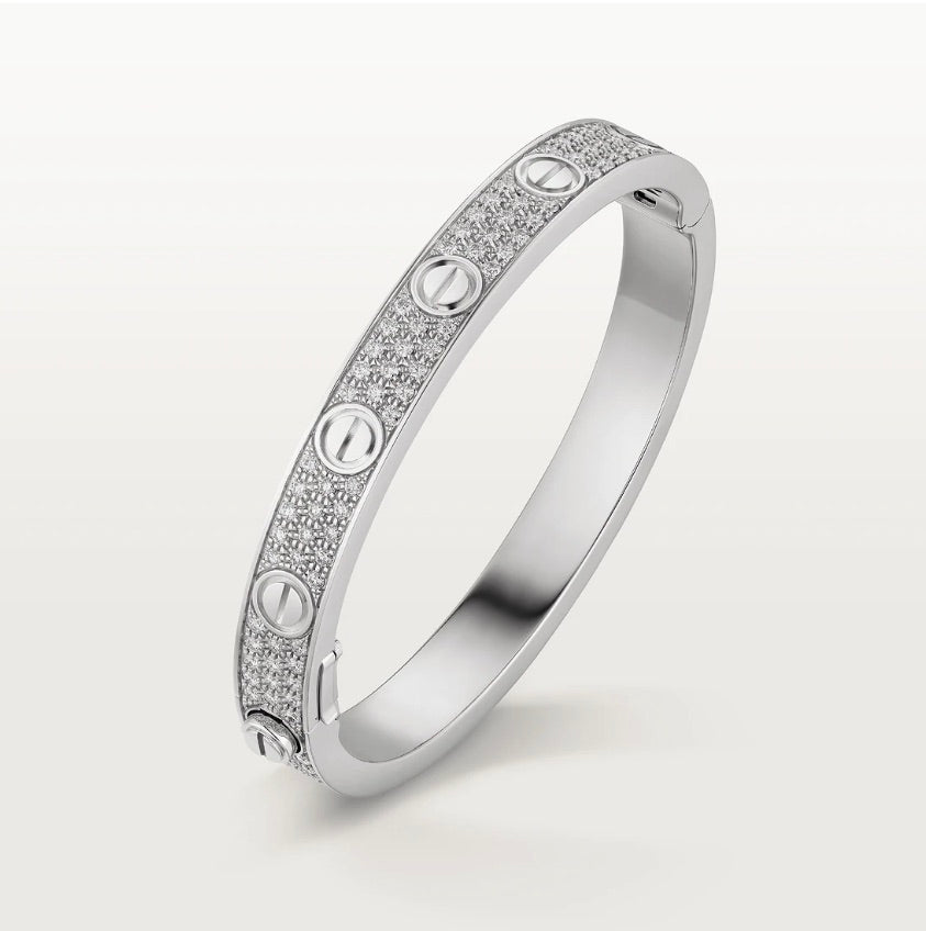 LOVE bracelet - Paved