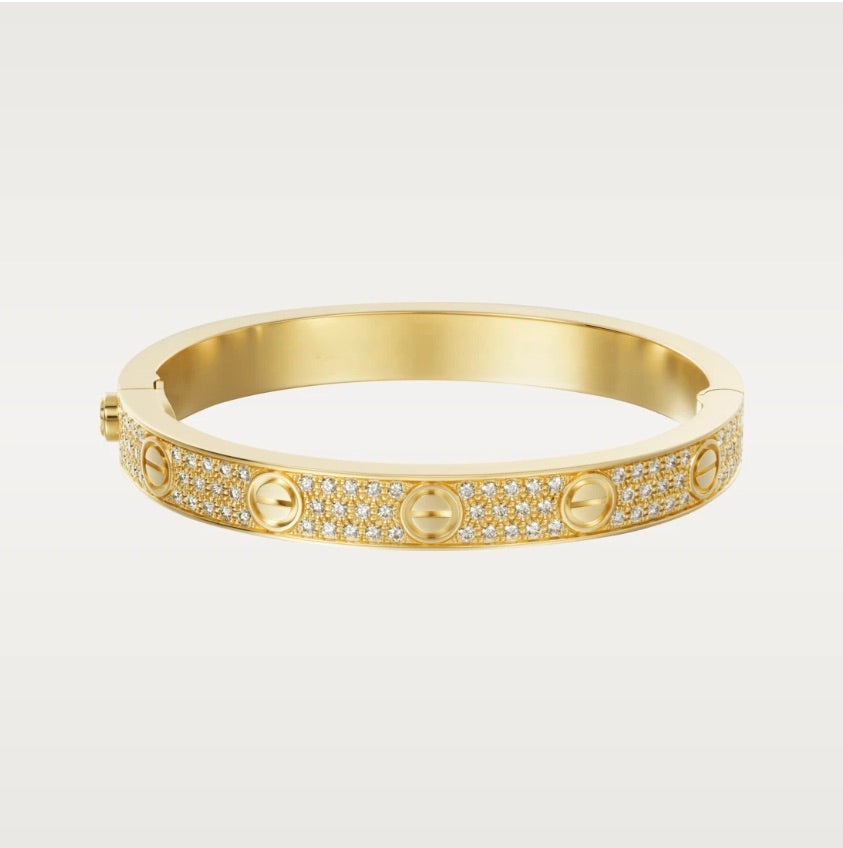 LOVE bracelet - Paved